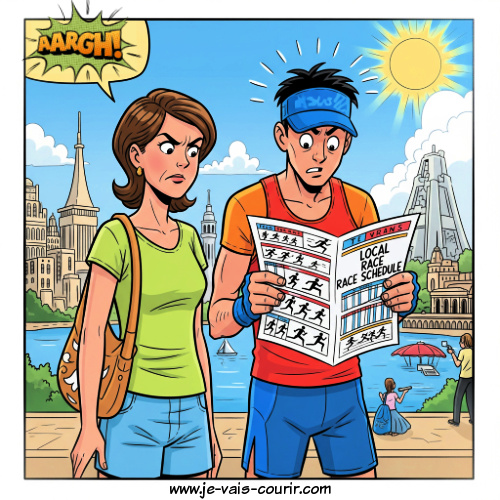 prvoir de participer  des comptitions de course  pied en vacances
