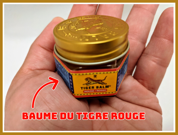 Baume du tigre rouge rcupration course  pied