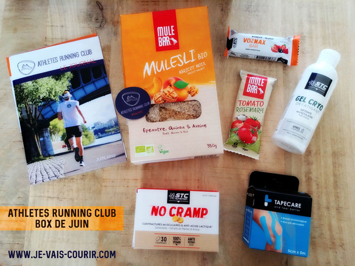 test et avis box Athletes Running Club