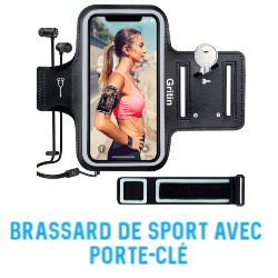 Brassard avec porte clé