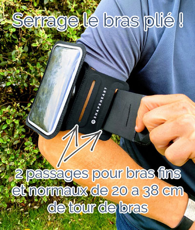 Brassard porte téléphone pour la course à pied