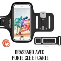 Brassard avec porte clé et carte