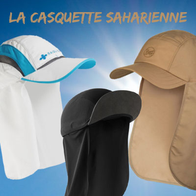 Casquette Saharienne running