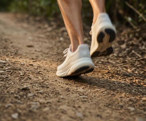 chaussure endurance fondamentale en action