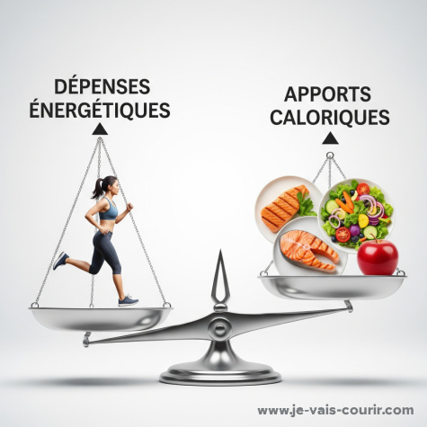 Deficit caloriqe pour maigrir en courant
