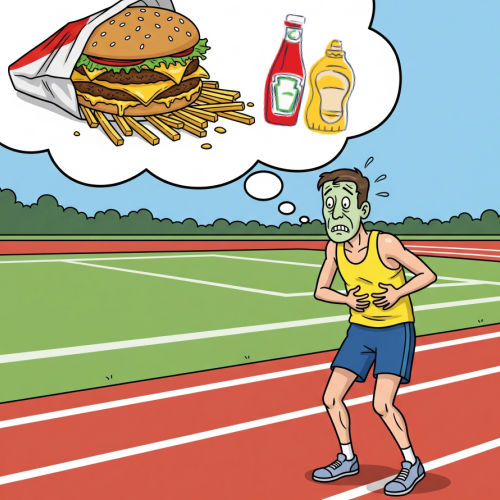 L'excuse du gros repas pour ne pas aller courir