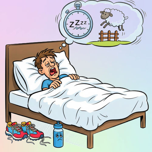 L'excuse de la fatigue pour ne pas aller courir