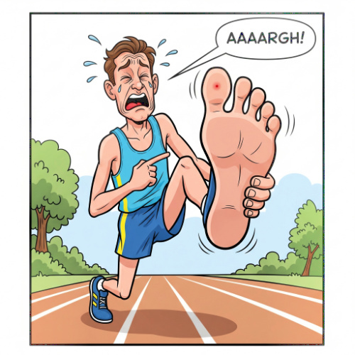 L'excuse de la blessure pour ne pas aller courir