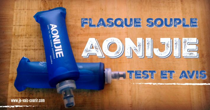 Aonijie Soft Flask avis test de la gourde flasque de marque Chinoise