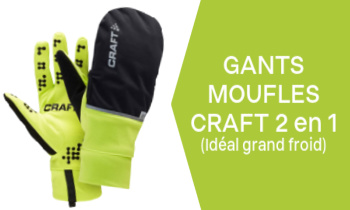 Gant Moufles Craft 2 en 1