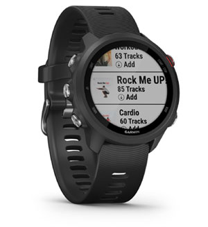 Garmin 245 music