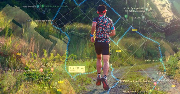 Créer un itiniéraire course à pied avec Google Maps pour aller courir