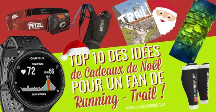 10 idées cadeaux de Noël à offrir à un coureur fan de running trail