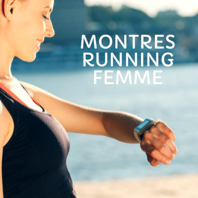 Montre running connecte pour femme