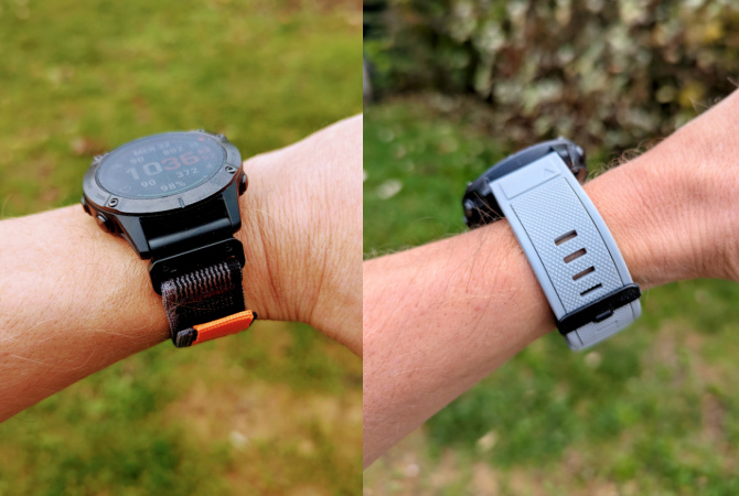 comparaison nylon et silicone pour bracelet de montre