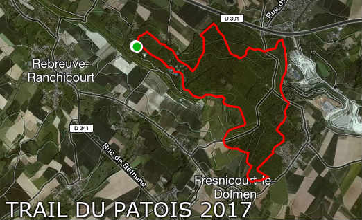 parcours trail du patois 12 km