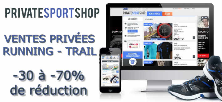 Bon plan course  pied les ventes prives running Private Sport Shop