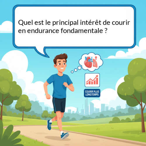Quel est le principal intrt de courir en endurance fondamentale ? 