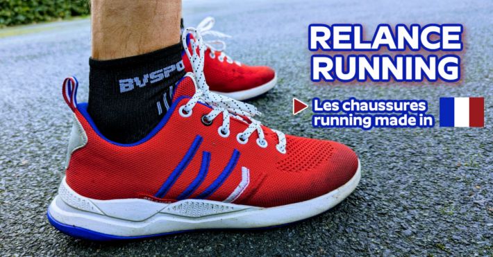 Relance Running - Courir avec des chaussures fabriquées en France