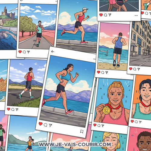Votre fil d'actualit sur les rseaux : un album photo de trails et de screens Strava