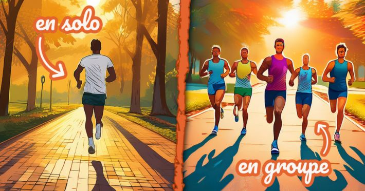 Courir seul ou en groupe : avantages, inconvnients et tmoignages