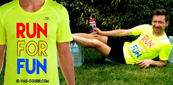 Pourquoi un tee shirt running personnalisé avec la devise Run For Fun ?