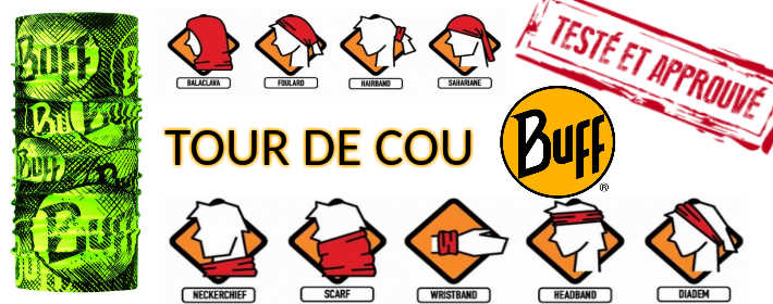 Tour de cou Buff multifonctions test et avis pour le running hiver et t