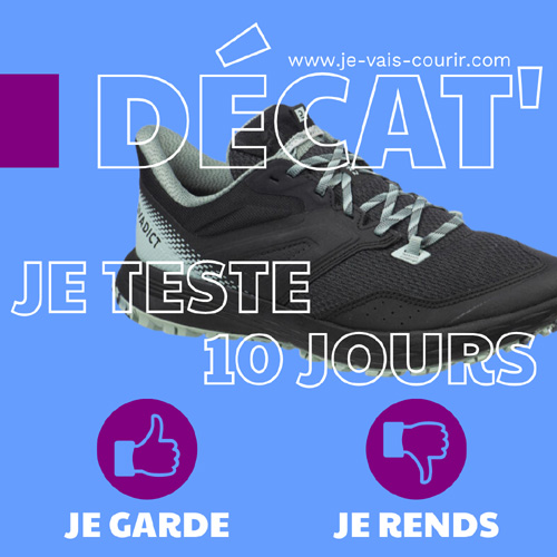 Tester gratuitement les chaussures Dcathlon