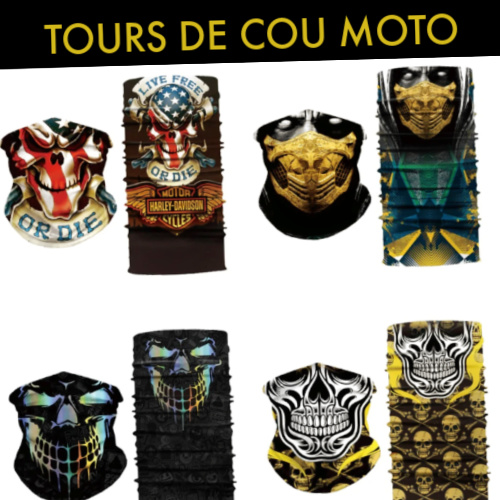 Tour de cou Style Moto/Motard