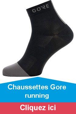 GORE WEAR M Light Chaussettes mi-hautes Chaussettes mi-hautes black/graphite grey FR: XL (Taille Fabricant: 41-43)
