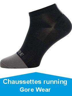 GORE WEAR 100233 Chaussettes noir/Graphite Grey FR : S (Taille Fabricant : 35-37)