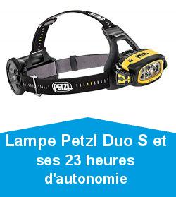 PETZL Lampe Frontale Duo Mixte Adulte, Noir, Taille Unique
