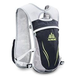 Geila Sac  Dos d'hydratation, Gilet d'hydratation Extrieur Sentier de Course  Pied Course de marathoniens Sac  Dos lger pour Hommes et Femmes
