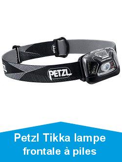 PETZL Lampe Frontale Tikka, Mixte Adulte, Noir, Taille unique