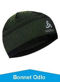 Odlo Velocity Ceramiwarm Bonnet Mixte Adulte, Jaune, FR Fabricant : Taille Unique