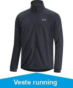 GORE WEAR Hommes Veste de running, R5, GORE-TEX INFINIUM, M, Noir