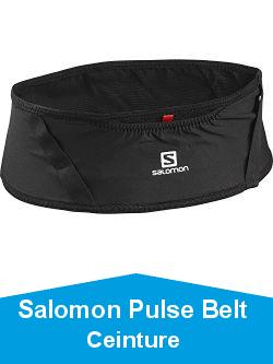 Salomon Pulse Belt Ceinture d'Hydratation Unisexe Trail Running Randonne, Noir, L