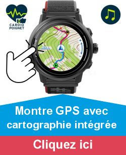 Montre GPS avec cartographie intgre
