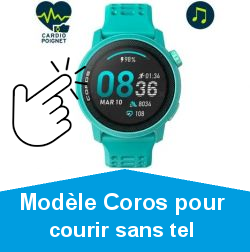 Modle Coros pour courir sans tel