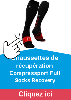 Chaussettes de r�cup�ration Compressport Full Socks Recovery