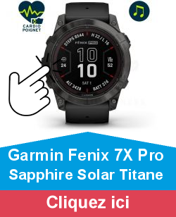 Garmin Fenix 7X Pro Sapphire Solar Titane