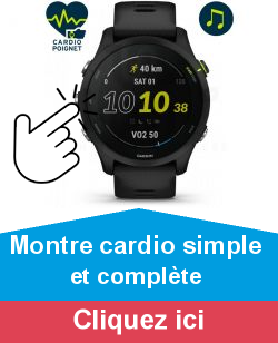 Montre cardio simple et complte