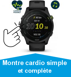 Montre cardio simple et complte