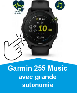 Garmin 255 Music avec grande autonomie