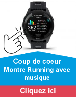 Coup de coeur Montre Running avec musique