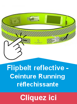 Flipbelt reflective - Ceinture Running rflechissante