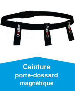 Ceinture porte-dossard magntique