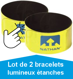 Lot de 2 bracelets lumineux tanches