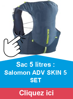 Sac 5 litres&nbsp;: Salomon ADV SKIN 5 SET