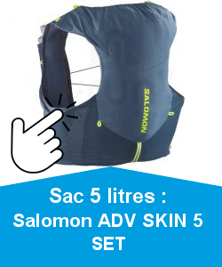Sac 5 litres : Salomon ADV SKIN 5 SET
